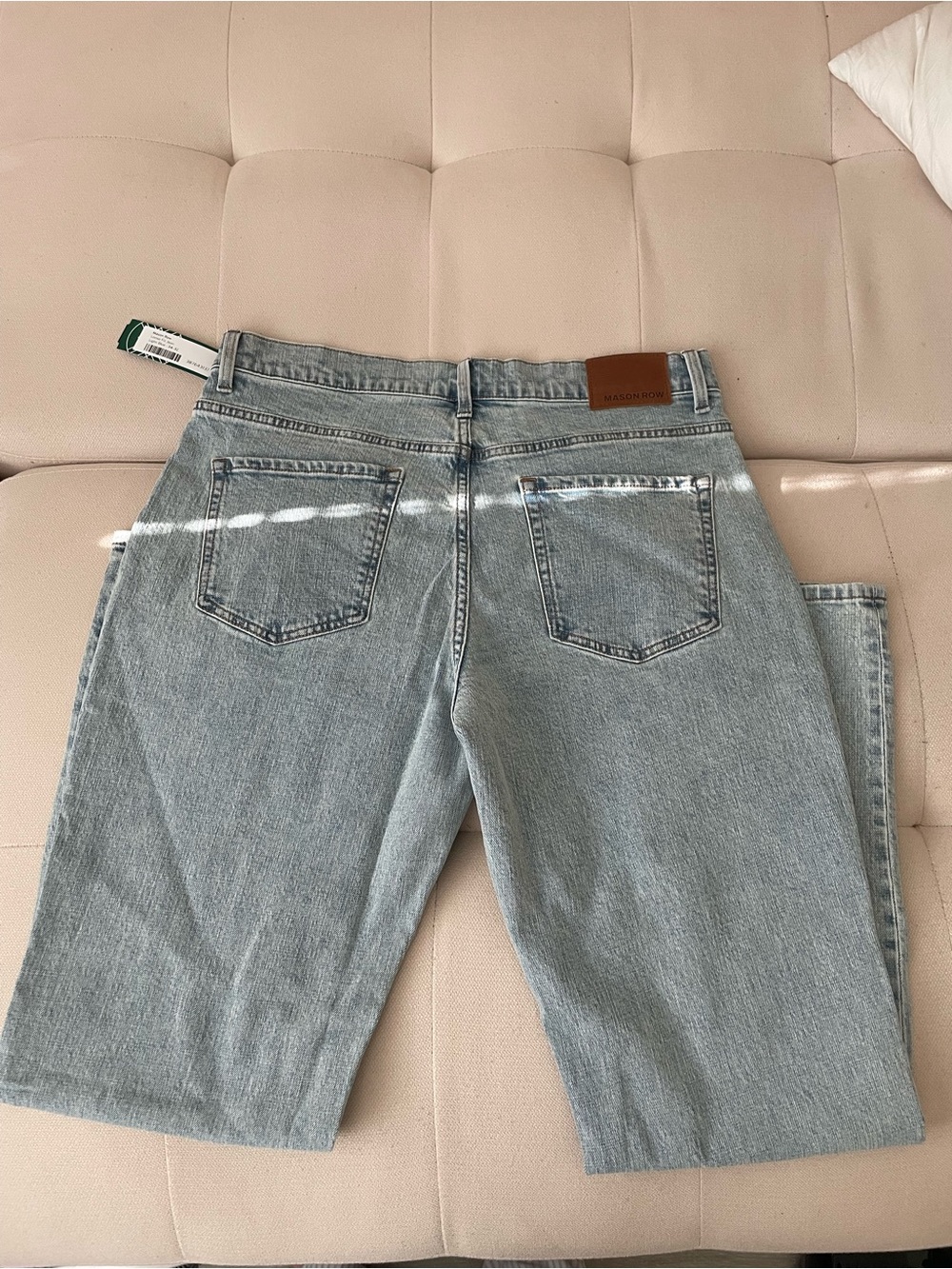 Mason Row Loose Fit Jean | Light Blue